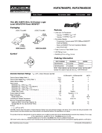 Datasheet HUFA76445S3S manufacturer Fairchild