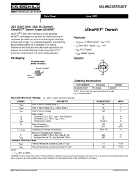 Datasheet ISL9N2357D3ST manufacturer Fairchild