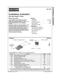 Datasheet ISL9R3060P2 manufacturer Fairchild