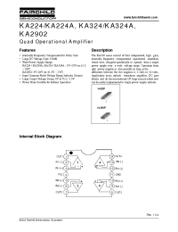 Datasheet KA224D manufacturer Fairchild