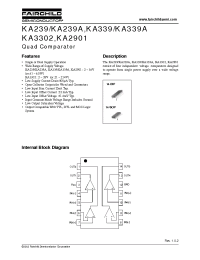 Datasheet KA3302D manufacturer Fairchild