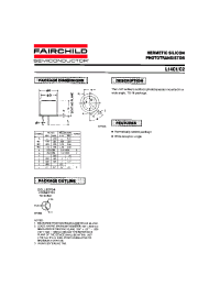 Datasheet L14CX manufacturer Fairchild