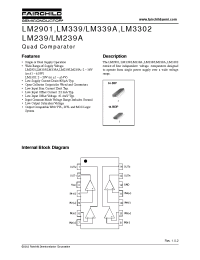 Datasheet LM239AM manufacturer Fairchild