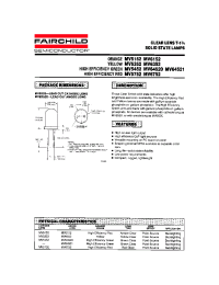Datasheet MV5352 manufacturer Fairchild