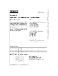 Datasheet NC7WV125 manufacturer Fairchild