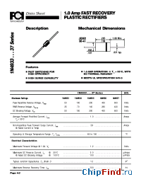 Datasheet 1N4935 manufacturer FCI