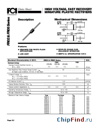 Datasheet FR02-30 manufacturer FCI