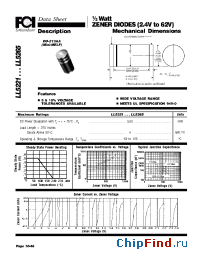 Datasheet LL5226A manufacturer FCI
