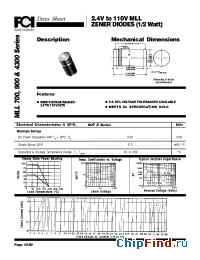 Datasheet MLL979A manufacturer FCI