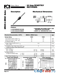 Datasheet SR030 manufacturer FCI