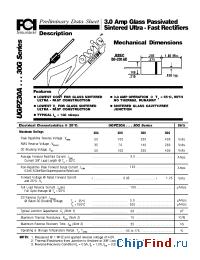 Datasheet UGPZ30A manufacturer FCI