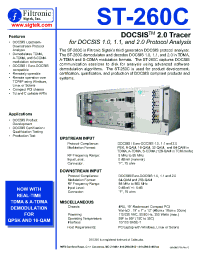 Datasheet ST-260C manufacturer Filtronic