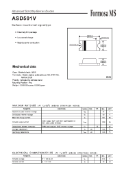 Datasheet ASD501V manufacturer Formosa
