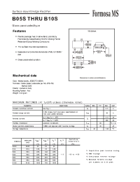 Datasheet B8S manufacturer Formosa