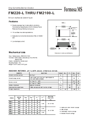 Datasheet FM280-L manufacturer Formosa