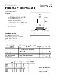 Datasheet FM4003-L manufacturer Formosa