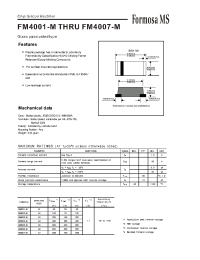 Datasheet FM4004-M manufacturer Formosa