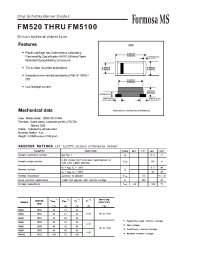 Datasheet FM5100 manufacturer Formosa