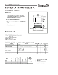 Datasheet FM5820-A manufacturer Formosa