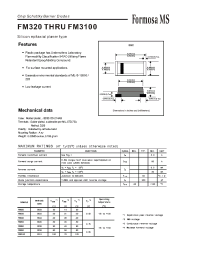 Datasheet FM5821-AN manufacturer Formosa
