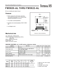 Datasheet FM5822-AL manufacturer Formosa