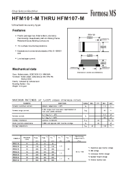 Datasheet HFM101-M manufacturer Formosa