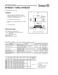 Datasheet HFM302 manufacturer Formosa