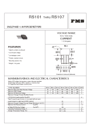 Datasheet RS102 manufacturer Formosa