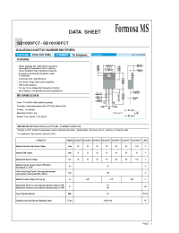Datasheet SB16100FCT manufacturer Formosa