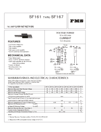Datasheet SF164 manufacturer Formosa