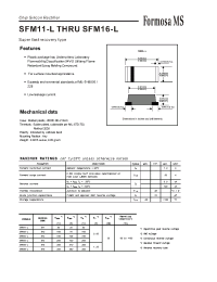 Datasheet SFM11-L manufacturer Formosa