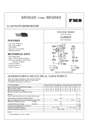 Datasheet SR3020 manufacturer Formosa