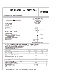 Datasheet SR5100H manufacturer Formosa