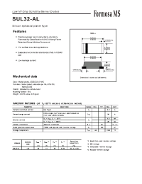 Datasheet SUL32-AL manufacturer Formosa