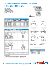 Datasheet H5C-2E manufacturer Fox Electronics