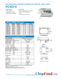 Datasheet VCXO-C3 manufacturer Fox Electronics