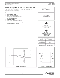 Datasheet MPC94551DR2 manufacturer Freescale