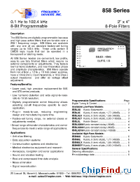 Datasheet 858H8E-3 manufacturer Frequency Devices