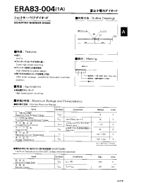 Datasheet ERA83-004 manufacturer Fuji