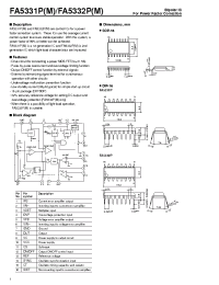 Datasheet FA5331P manufacturer Fuji