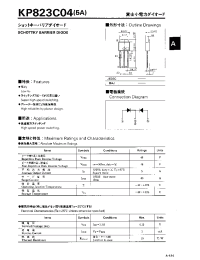 Datasheet KP823C04 manufacturer Fuji
