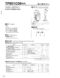 Datasheet TP801C06 manufacturer Fuji