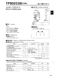 Datasheet TP802C09 manufacturer Fuji