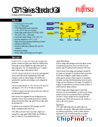 Datasheet CS71 manufacturer Fujitsu
