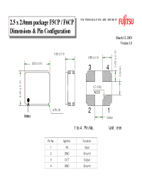 Datasheet DIMENSION_F5CP_F6CP manufacturer Fujitsu
