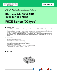 Datasheet F5CE-820M00D231 manufacturer Fujitsu