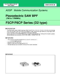 Datasheet FAR-F5CP manufacturer Fujitsu