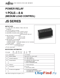 Datasheet JS12 manufacturer Fujitsu