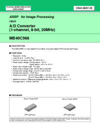 Datasheet MB40C568 manufacturer Fujitsu