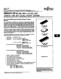 Datasheet MB8431 manufacturer Fujitsu